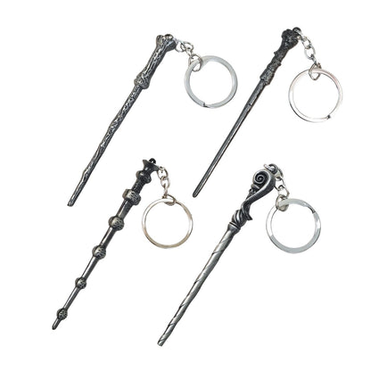 Harry Potter Wand - Metal Keychain (12 cm) (select design from menu)
