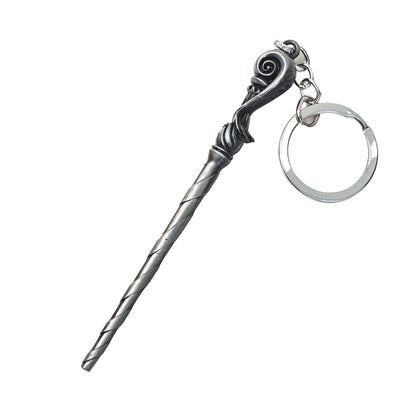 Harry Potter Wand - Metal Keychain (12 cm) (select design from menu)