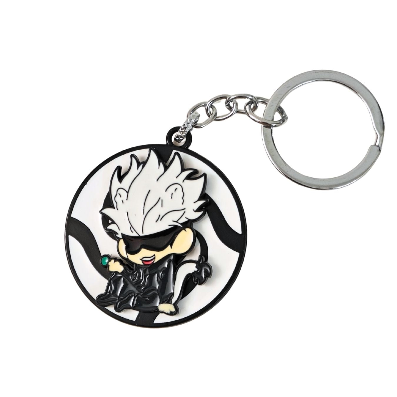 Gojo - Metal Rotating Keyring (5 cm) | Jujutsu Kaisen