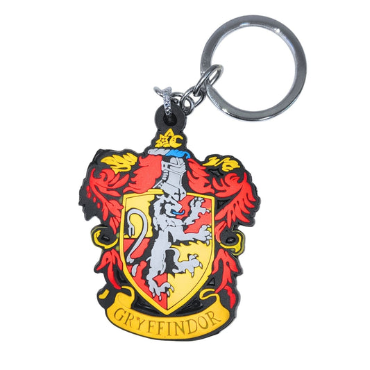 Gryffindor Crest Rubber Keyring | Harry Potter
