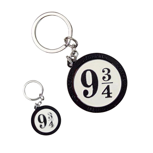 Platform 9-3/4 | Harry Potter - Rotating Metal Keyring (5 cm)