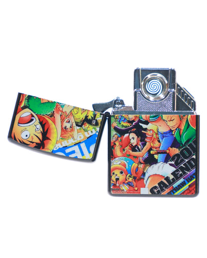 One Piece - USB Chargeable Flameless Metal Lighter - #8