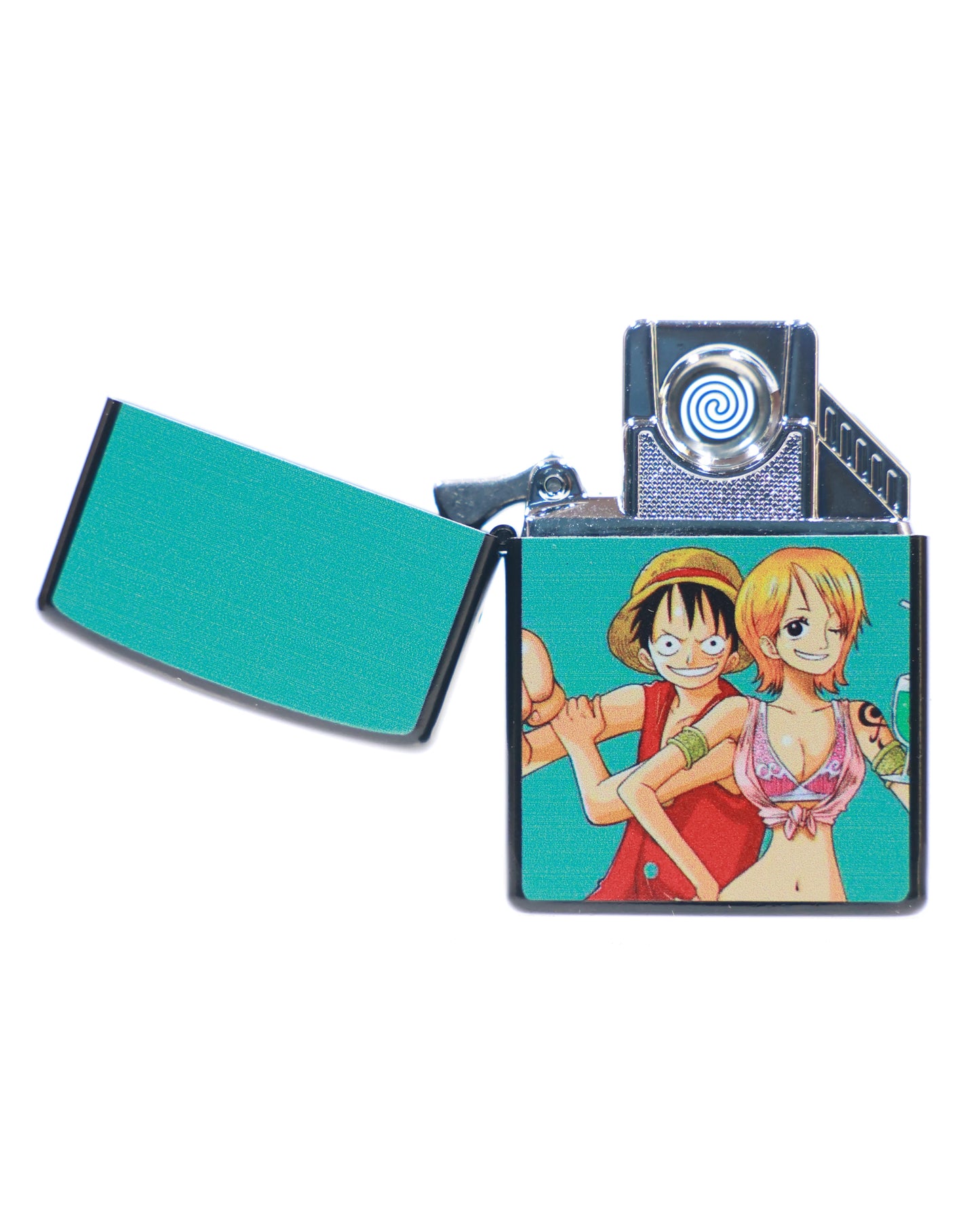 One Piece - USB Chargeable Flameless Metal Lighter - #10