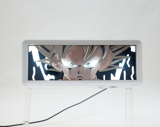 Goku - 3D stencil lamp - (USB/Battery Operated)