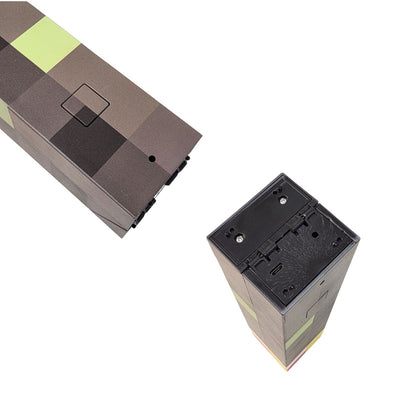 Minecraft Wall Mountable, USB Rechargeable LED Torch (28*6*6 cm)