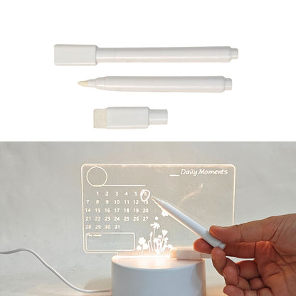 Lamp Calendar with Marker & Eraser