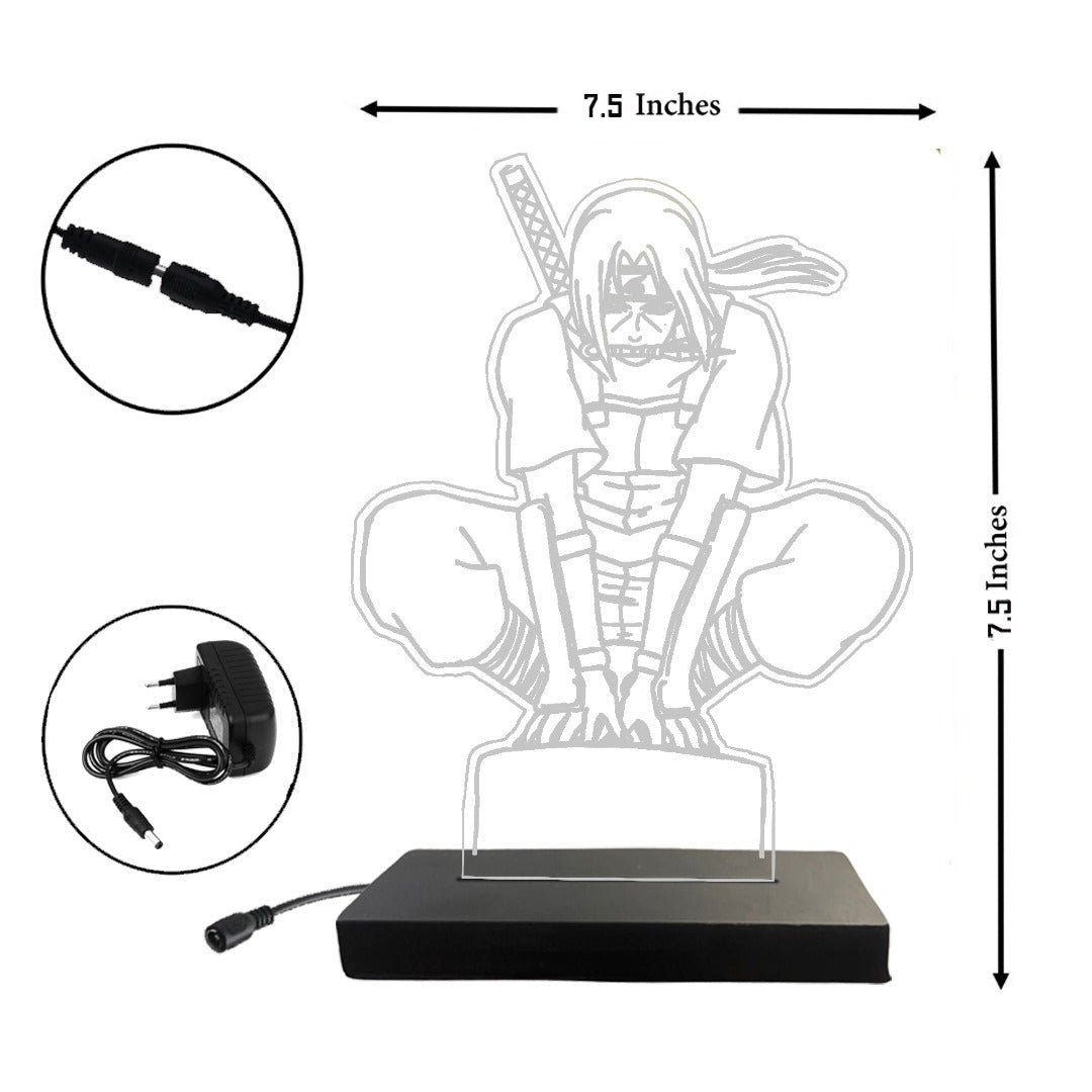 Itachi - Acrylic Lamp (19 cm) (Red)