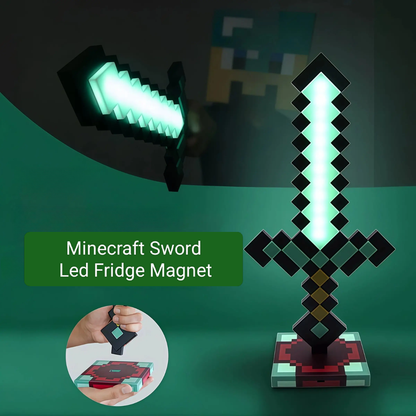 Minecraft LED Fridge Magnet (select variant) (6 cm x 12 cm)