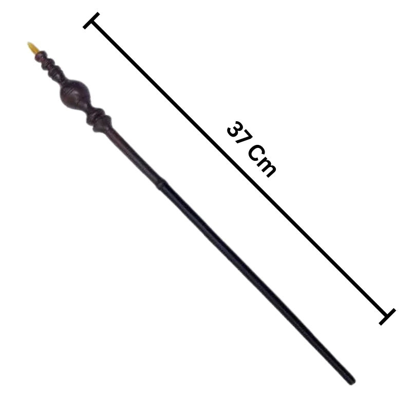Wizarding Wands (35 cm) - Premium Polyresin & Metal (with gift box)