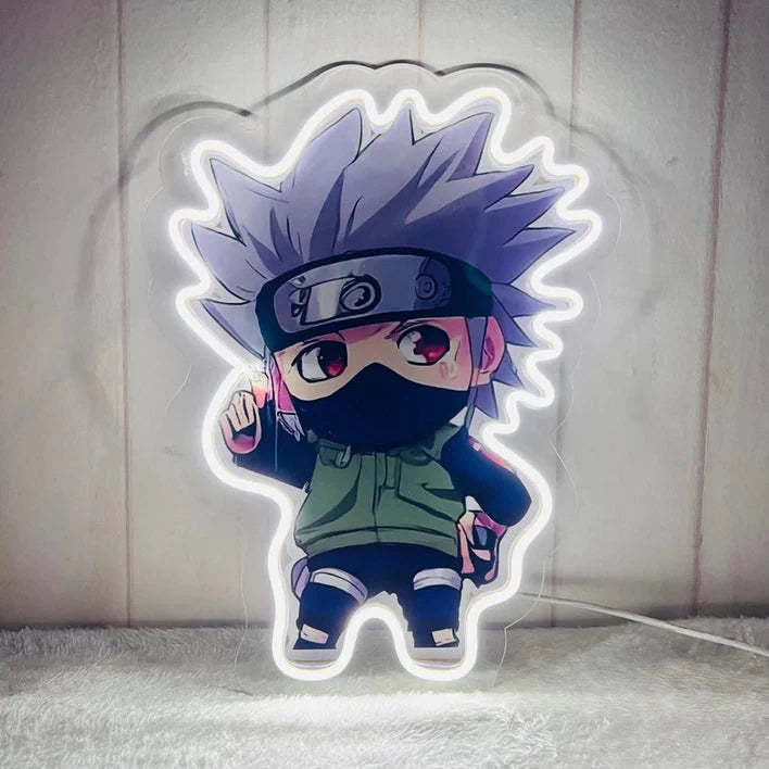 Kakashi - Neon Artwork