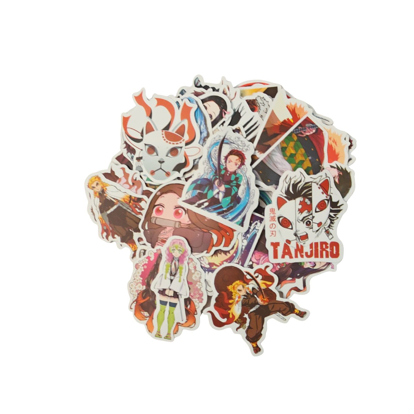 anime sticker collection pack of 50 demon slayer