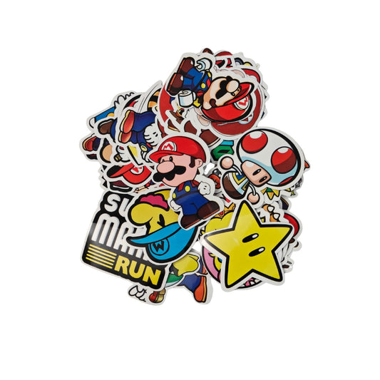 super mario sticker pack of 50