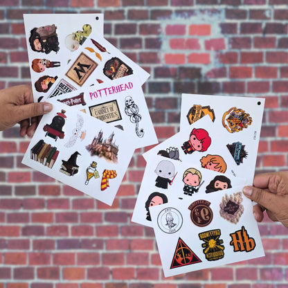 Harry Potter Stickers - Set of 50 Unique Stickers