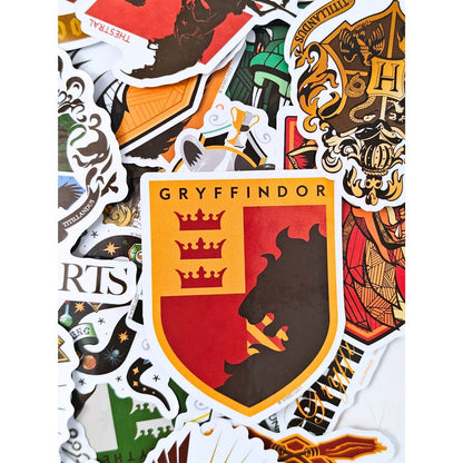 Harry Potter Sticker Set - 50 Unique Stickers
