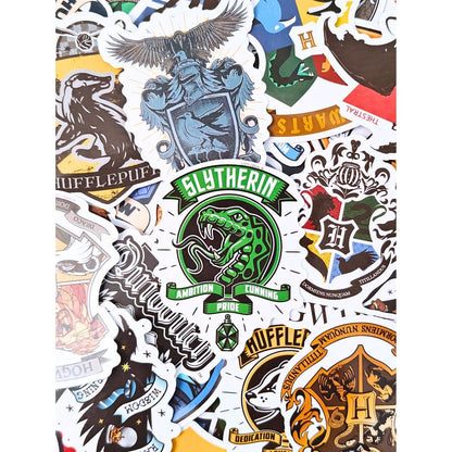 Harry Potter Sticker Set - 50 Unique Stickers