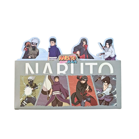 Naruto - Set of 4 Sticky Note Pads (D2)