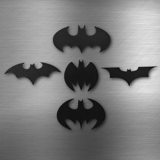 Batman Multi-Era Logos | Fridge Magnets (Set of 5)