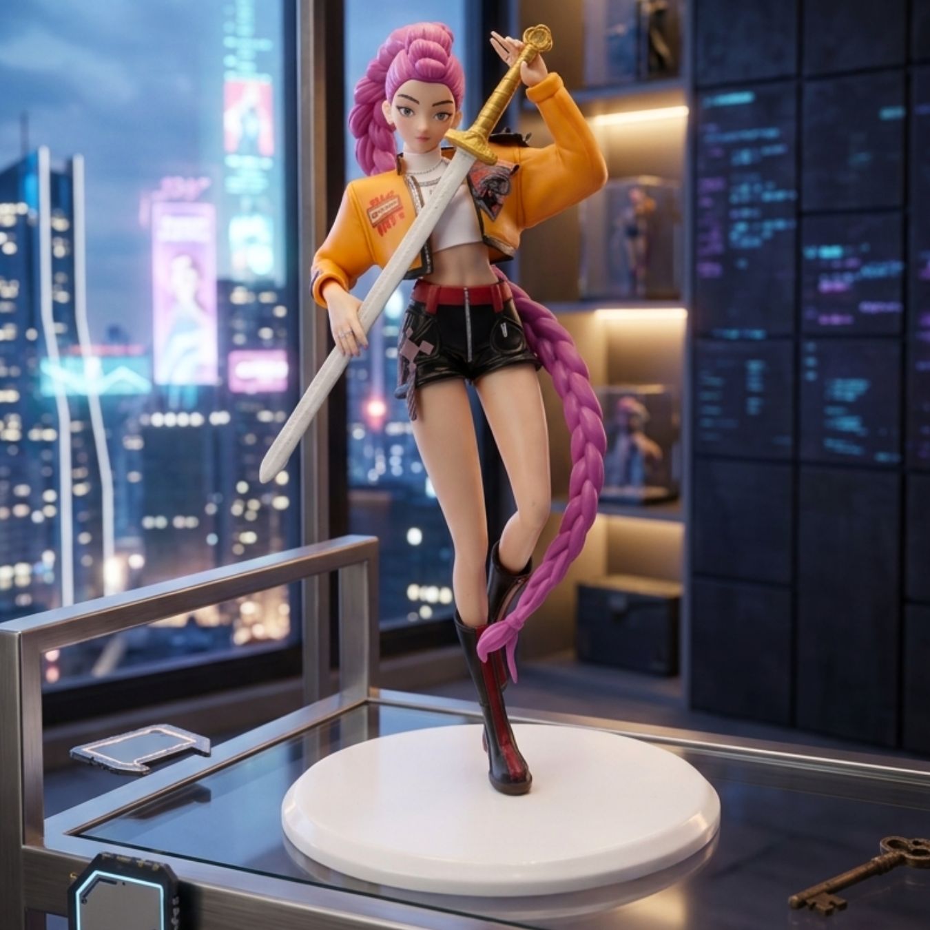 Rumi with Sword (20 cm) | K-POP Demon Hunters