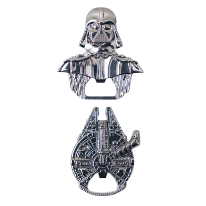 Darth Vader & Millennium Falcon metal bottle opener
