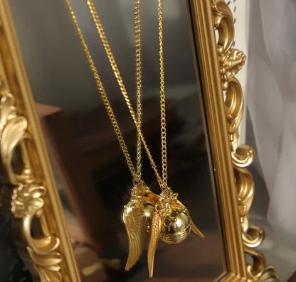 Harry Potter - Golden Snitch Pocket Chain-Watch