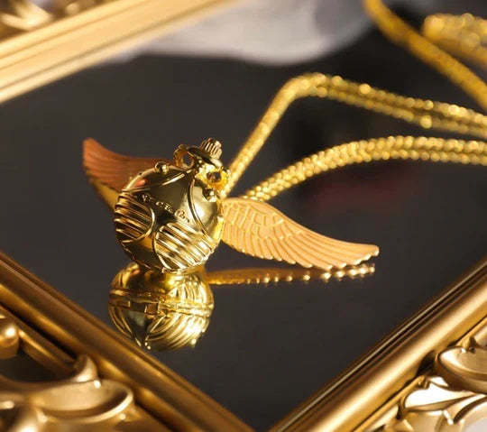 Harry Potter - Golden Snitch Pocket Chain-Watch