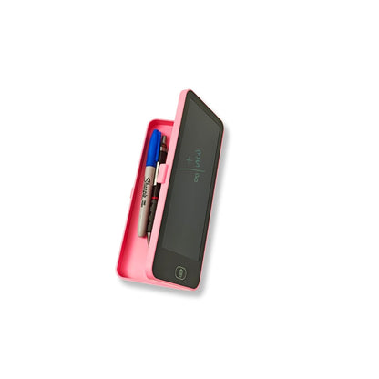 Re-writeable Drawing LCD Pad with Stationery / Pencil box