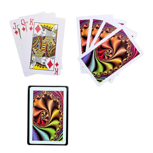 Premium Plastic Playing Card Deck - Washable & Durable - Set of 2