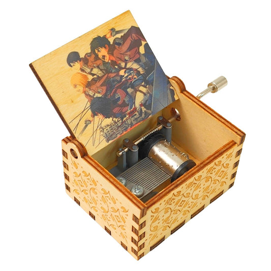 Attack on Titan Music Box - Plays Theme Song (hand-wound)