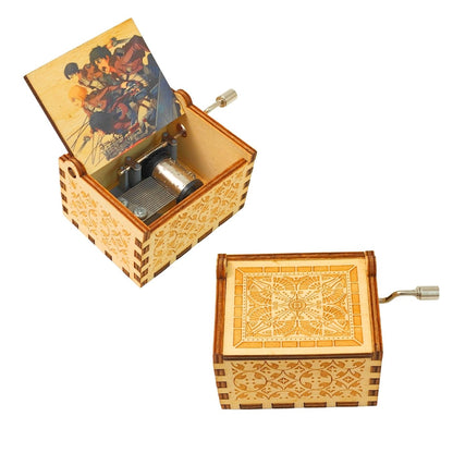 Attack on Titan Music Box - Plays Theme Song (hand-wound)