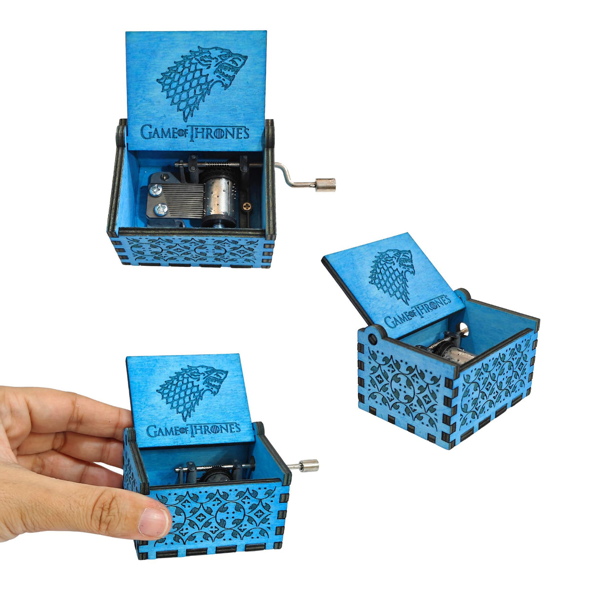 Game of Thrones Music Box - Plays Theme Song (Hand - Crankled)