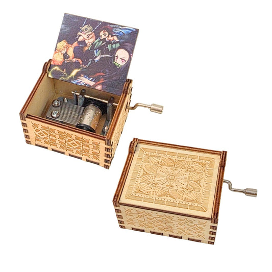 Demon Slayer Music Box- Plays Theme Song (hand-wound)