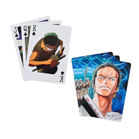 One Piece - Zoro | Playing cards (each card with an unique pic)
