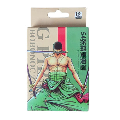 One Piece - Zoro | Playing cards (each card with an unique pic)