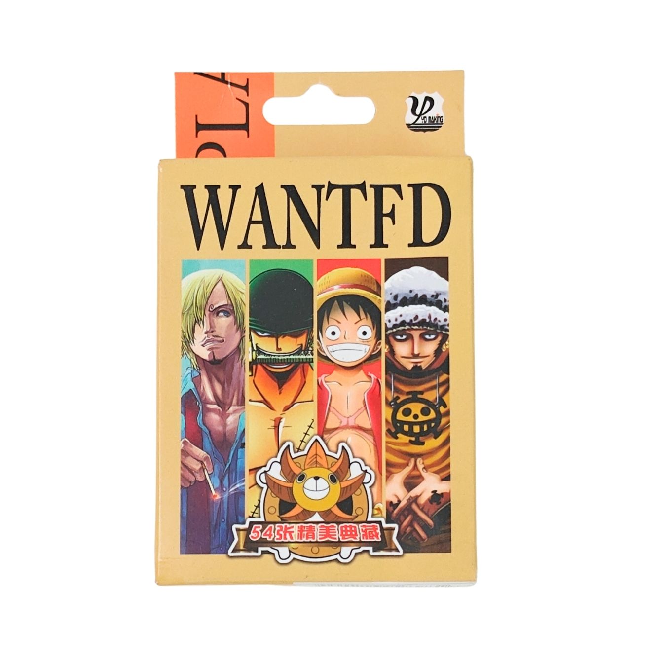 One Piece - Wanted | Playing cards (each card with an unique pic)