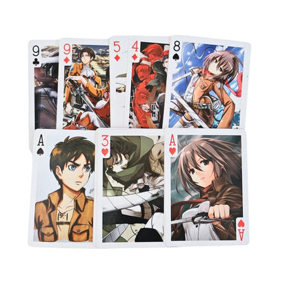 Attack on Titan | Playing cards (each card with an unique pic)