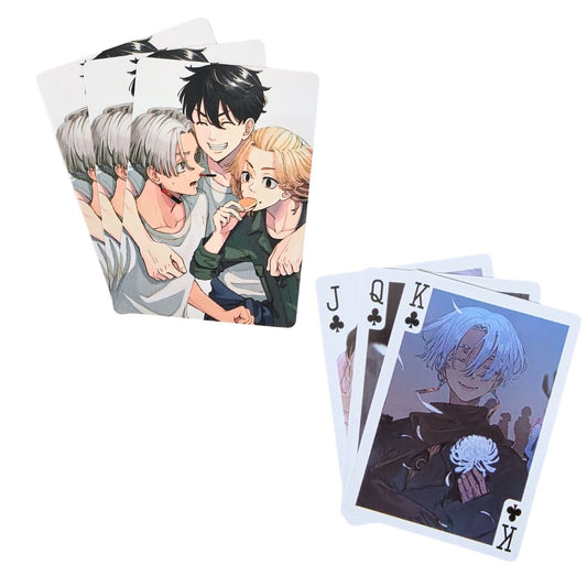 Tokyo Revengers | Playing cards (each card with an unique pic)