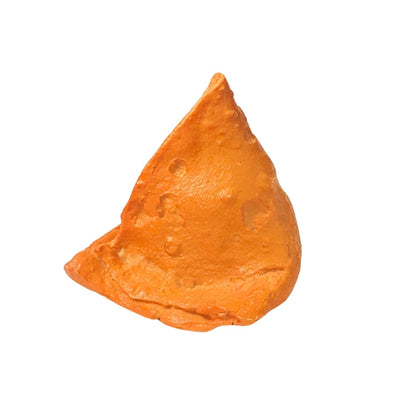 Samosa - Decor / Paperweight - realistic size, look & feel (7*7*6 cm)