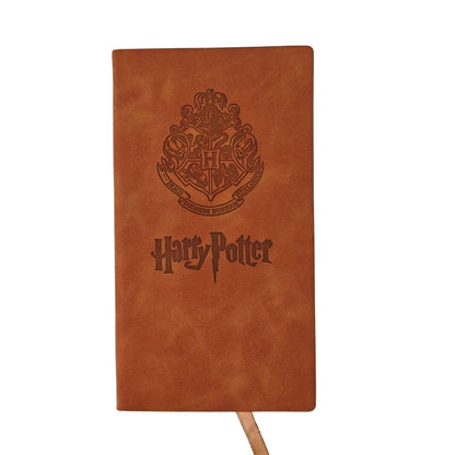 Harry Potter - Soft-Felt Embossed Diary - Brown (17*10 cm)