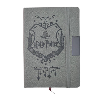 Harry Potter  -Wizarding World - Hard-Cover Faux-Leather Diary Medium DK 19 - Green (21*15 cm)