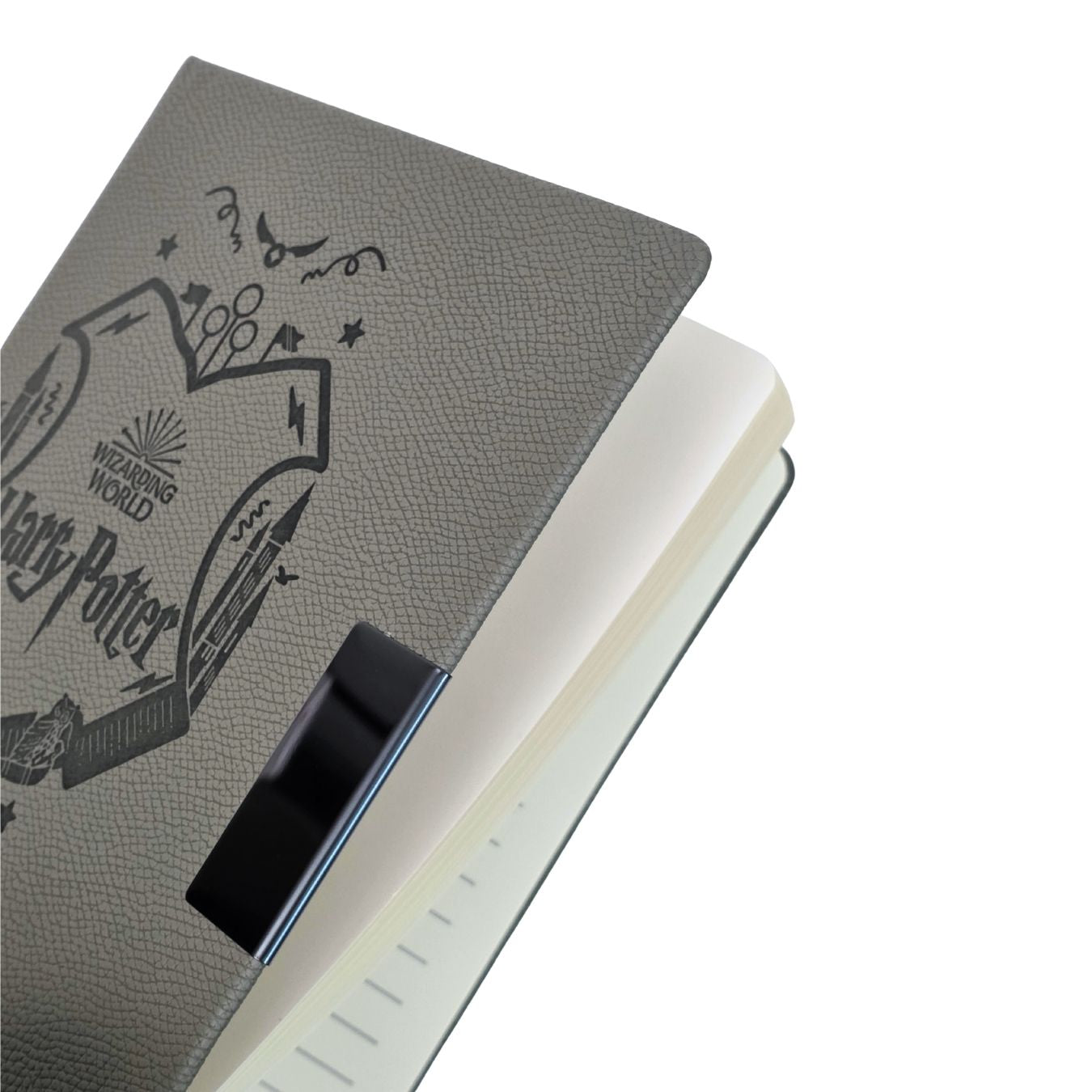 Harry Potter  -Wizarding World - Hard-Cover Faux-Leather Diary Medium DK 19 - Green (21*15 cm)