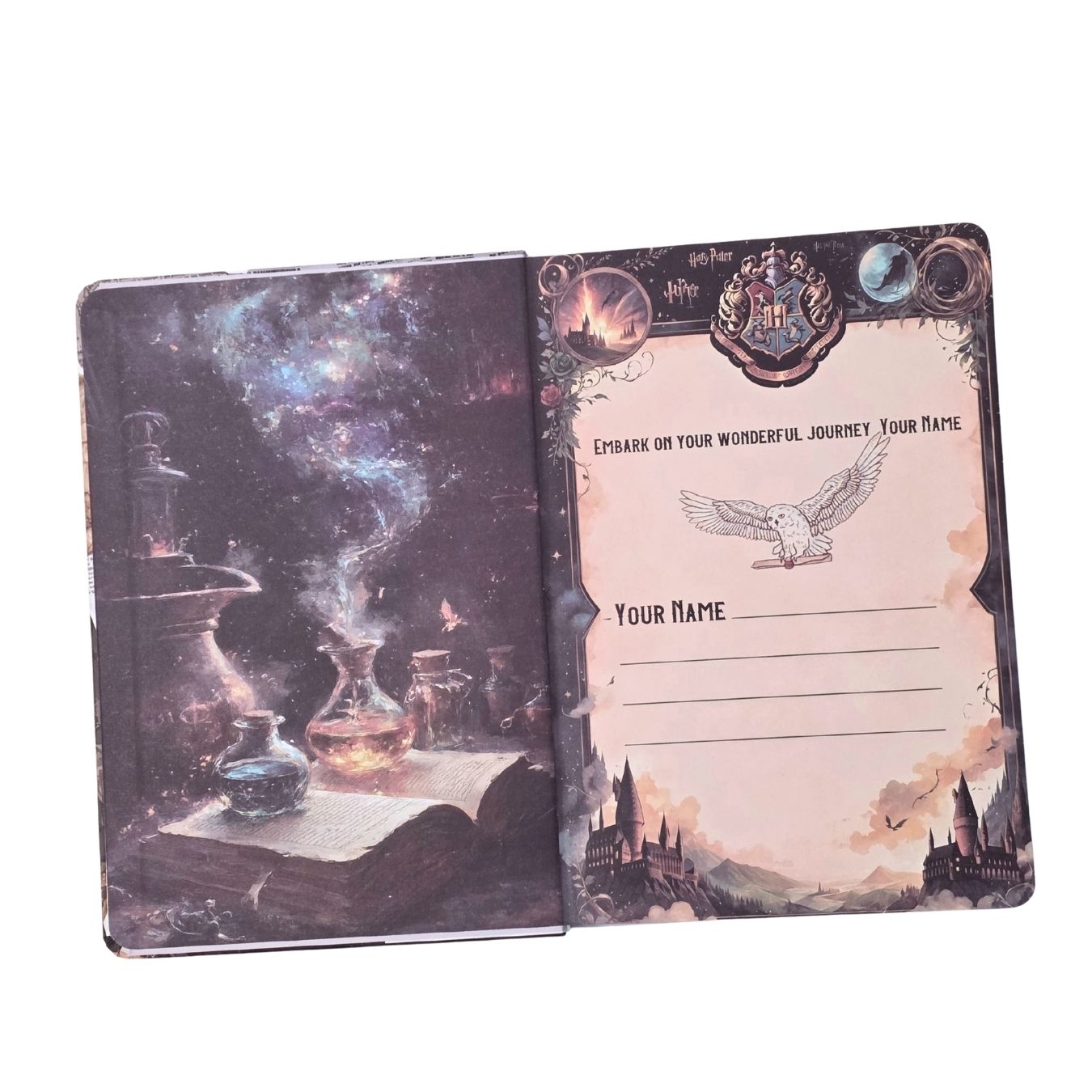 Harry Potter - Hard Cover Illustrated Diary (21*15 cm)