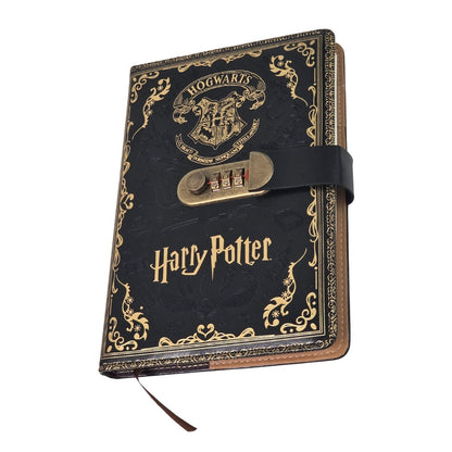Harry Potter - Hogwarts Faux-Leather Diary with Retro Lock (22*15 cm)