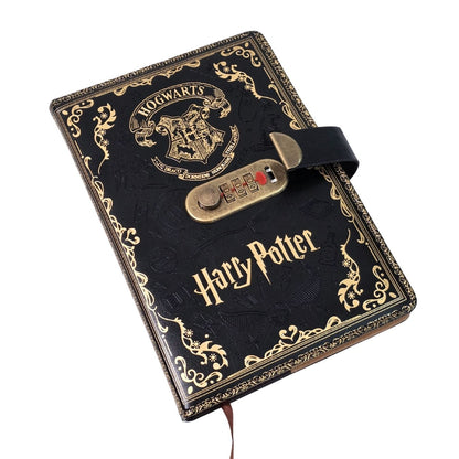 Harry Potter - Hogwarts Faux-Leather Diary with Retro Lock (22*15 cm)