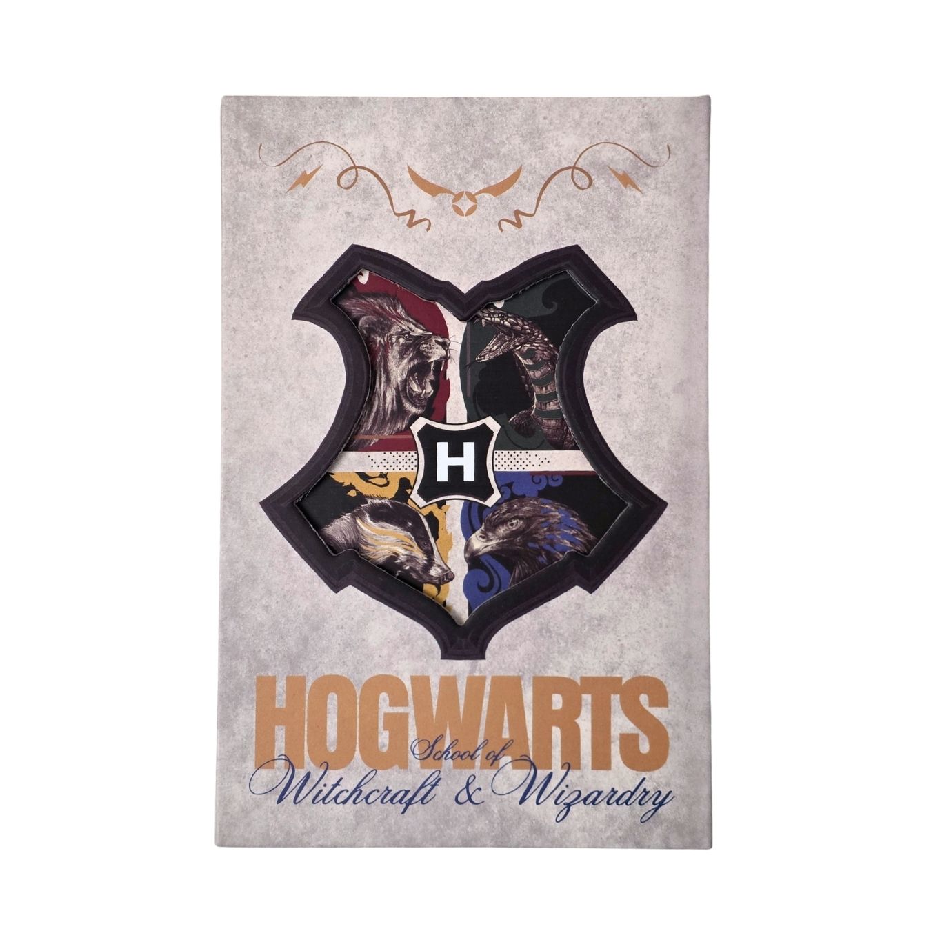 Harry Potter - Hogwarts Tri-Fold Hard-Cover Illustrated Diary (17*11 cm)