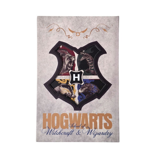 Harry Potter - Hogwarts Tri-Fold Hard-Cover Illustrated Diary (17*11 cm)
