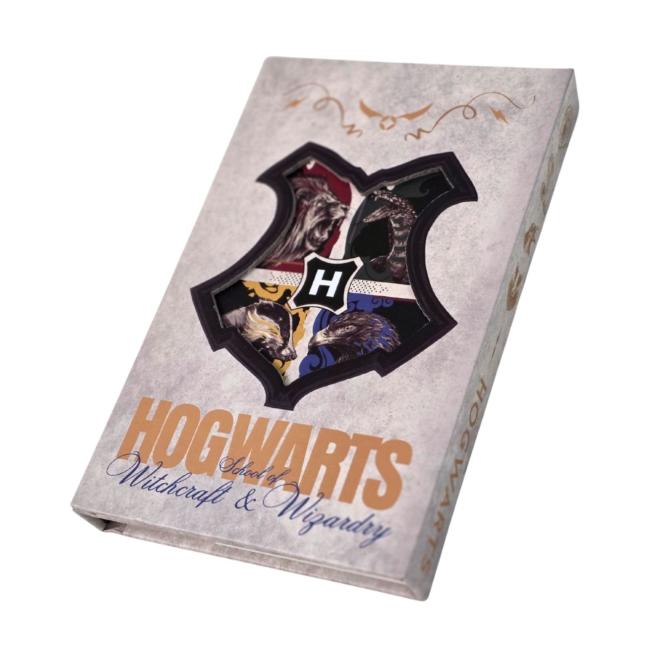 Harry Potter - Hogwarts Tri-Fold Hard-Cover Illustrated Diary (17*11 cm)