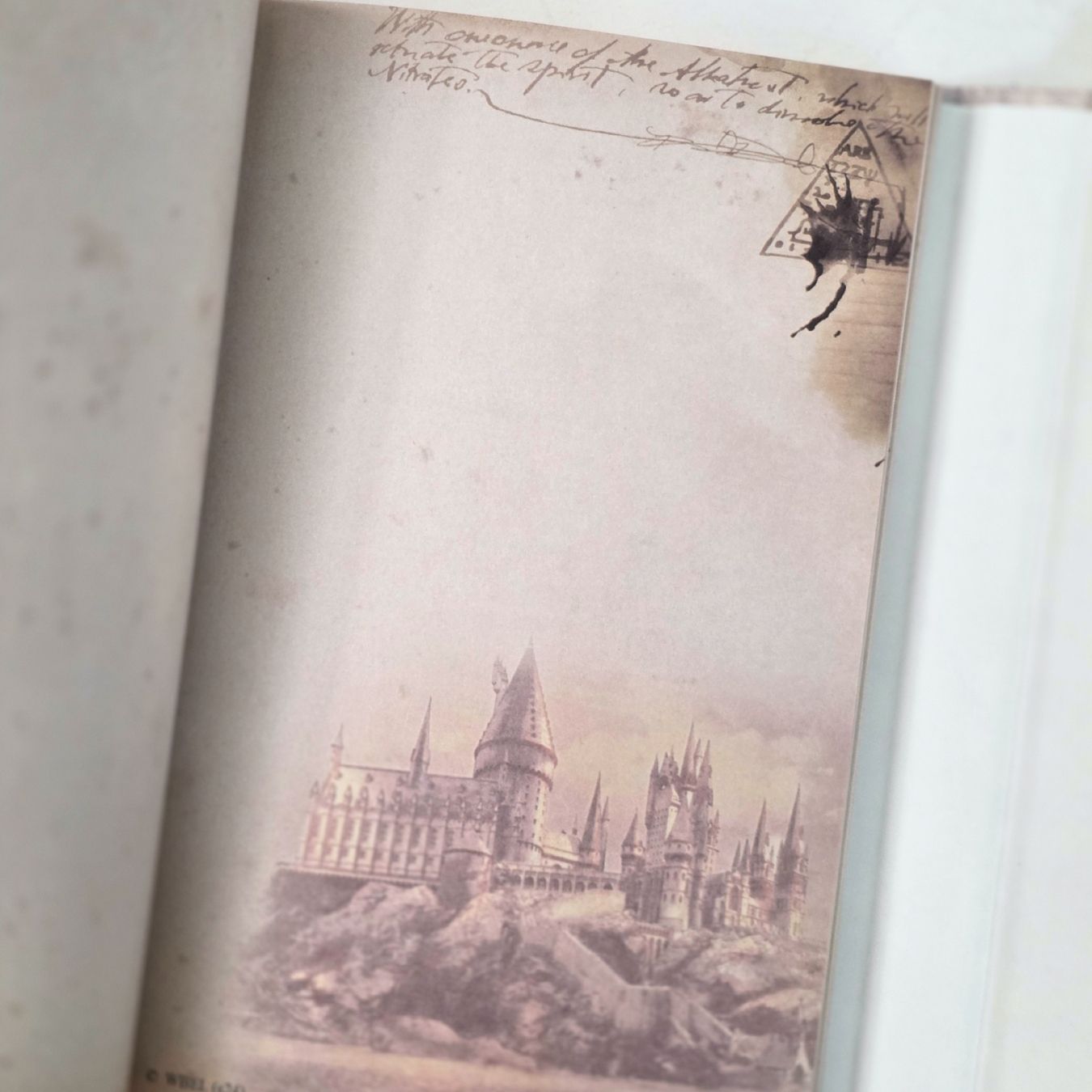 Harry Potter - Hogwarts Tri-Fold Hard-Cover Illustrated Diary (17*11 cm)