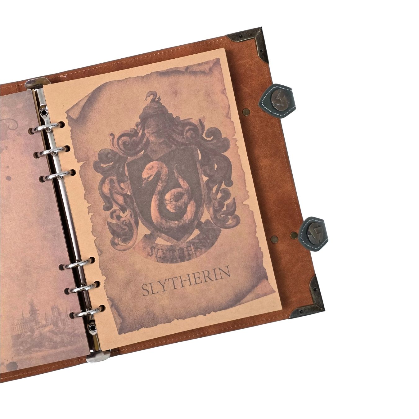 Harry Potter - Slytherin File-Folder Style Illustrated Premium Diary (23*118 cm)