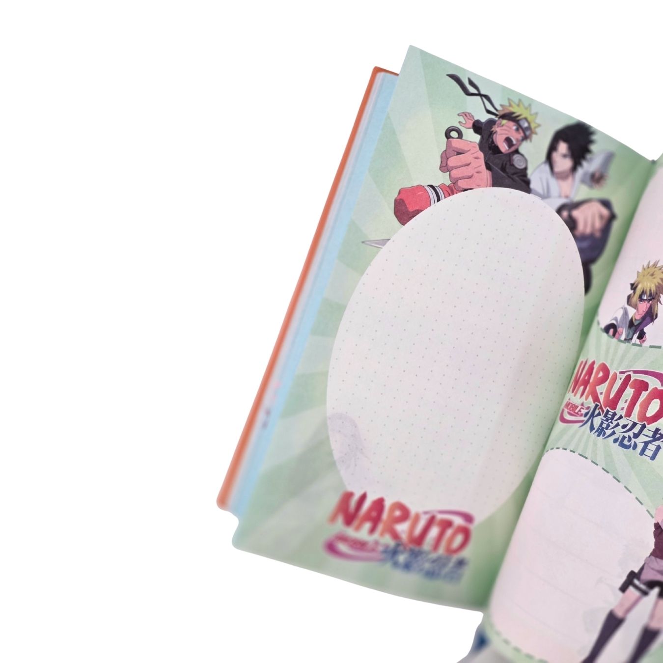 Naruto - Illustrated Tri-Fold Diary (11*17 cm)