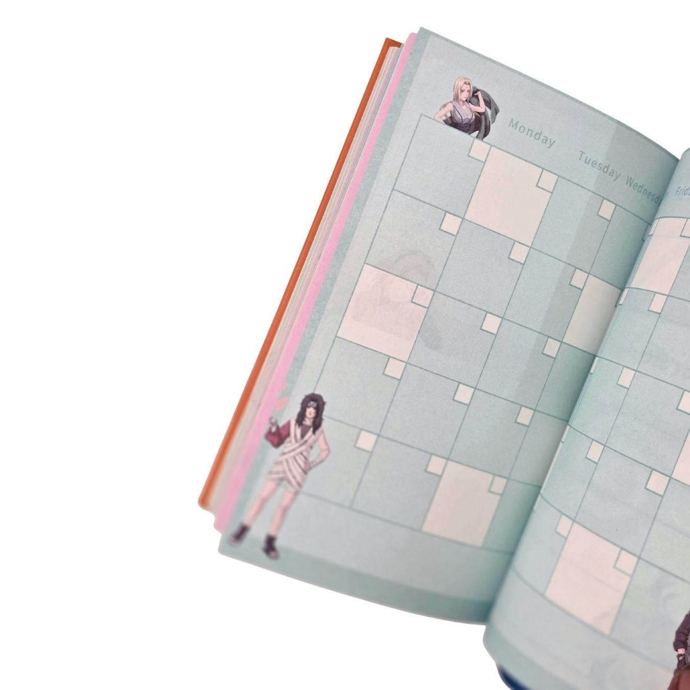 Naruto - Illustrated Tri-Fold Diary (11*17 cm)